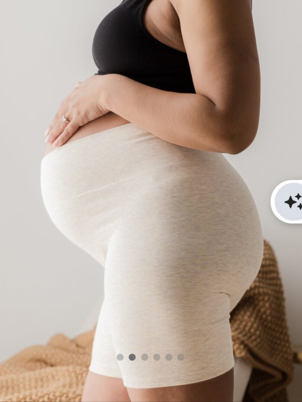 Kindred Bravely Bamboo Seamless Maternity & Postpartum Bike Shorts